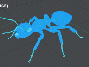 Formiga Modelo 3D