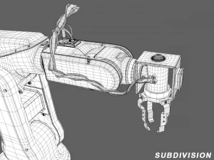 Industrial machine 3D Model