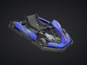 gokart Modello 3D