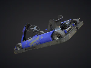 gokart Modello 3D