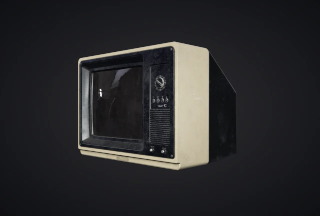 television - pbr game ready 3D Model .c4d .max .obj .3ds .fbx .stl .blend 