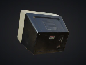 television - pbr game ready 3D Model