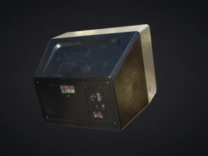 television - pbr game ready 3D Model