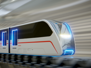 Sci fi train 3D Model