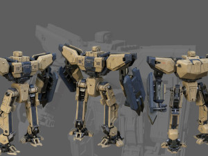 Mech Robot Modelo 3D