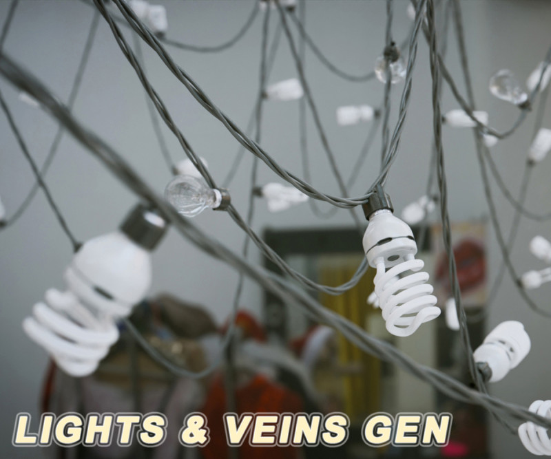 Lights and Veins Generator 3Dモデル .c4d .max .obj .3ds .fbx .stl .blend 