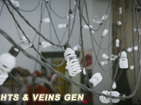 Lights and Veins Generator 3Dモデル