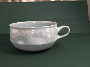 porcelain cup 3D Model
