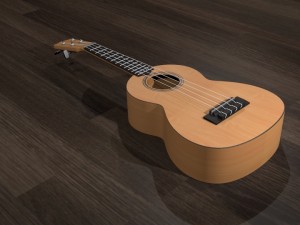 ukulele 3D Model