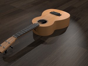 ukulele 3D Model