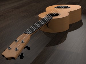 ukulele 3D Model