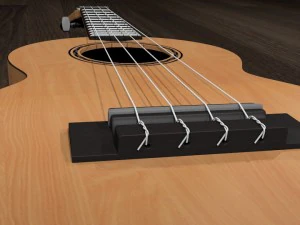 ukulele 3D Model