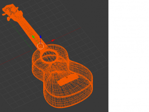 ukulele 3D Model