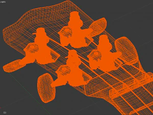 ukulele 3D Model