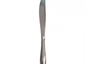 dinner knife with swirl accent 3D Model