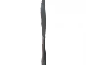 dinner knife with swirl accent 3D Model