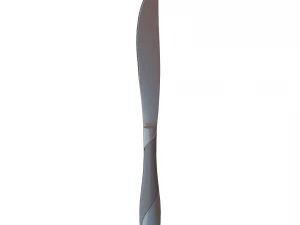 dinner knife with swirl accent 3D Model