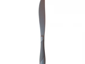 dinner knife with swirl accent 3D Model
