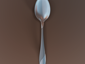 tablespoon with swirl accent Modelo 3D