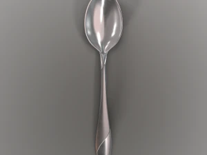 tablespoon with swirl accent 3D Model