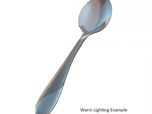 tablespoon with swirl accent 3D Model