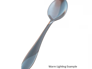 tablespoon with swirl accent 3D Model