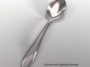 tablespoon with swirl accent Modelo 3D