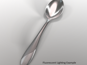 tablespoon with swirl accent Modelo 3D
