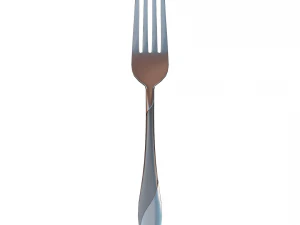 dinner fork with swirl accent 3D Model