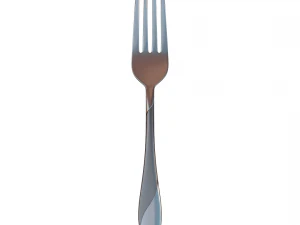 dinner fork with swirl accent 3D Model