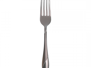 dinner fork with swirl accent 3D Modell