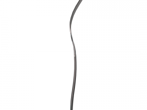 dinner fork with swirl accent 3D Modell