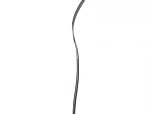 dinner fork with swirl accent 3D Model