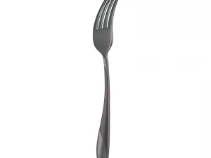 dinner fork with swirl accent 3D Model