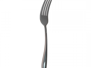 dinner fork with swirl accent 3D Modell