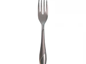 salad fork with swirl accent 3D Model