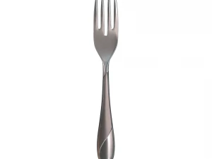 salad fork with swirl accent 3D Model