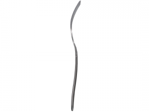 salad fork with swirl accent Modello 3D