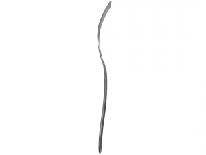 salad fork with swirl accent Modello 3D