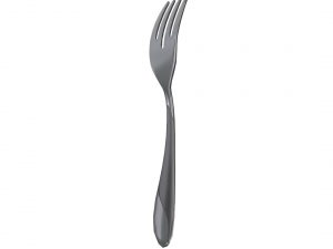 salad fork with swirl accent Modello 3D
