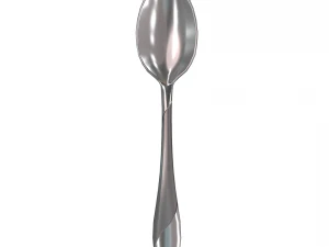 teaspoon with swirl accent 3D Model