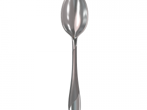 teaspoon with swirl accent 3D Model