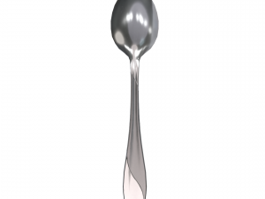 teaspoon with swirl accent 3D Model