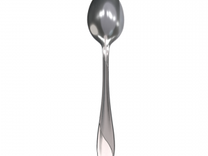 teaspoon with swirl accent 3D Model