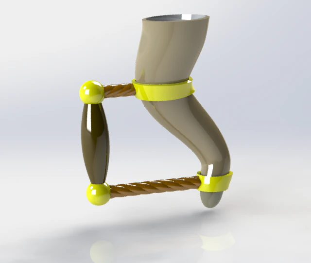 viking drinking horn 3D Print Model .c4d .max .obj .3ds .fbx .stl .blend 