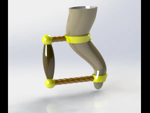 viking drinking horn 3D Print Model