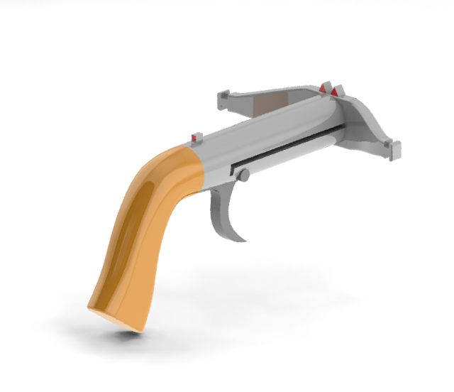 crossbow-mini 3D Print Model .c4d .max .obj .3ds .fbx .stl .blend 
