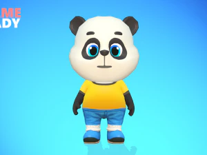 panda ayısı animasyonlu hileli 3D Model