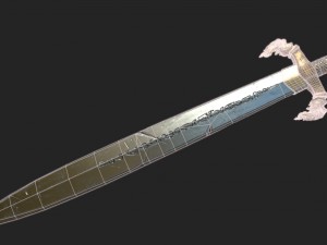 ancient sword 3D Model