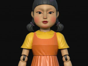 squid game netflix 3D Model